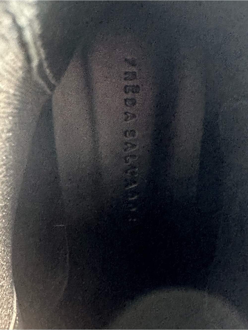 Freda Salvador Bailey Black Studded Chelsea Rain Boot - Women 7.5 - Picture 11 of 16